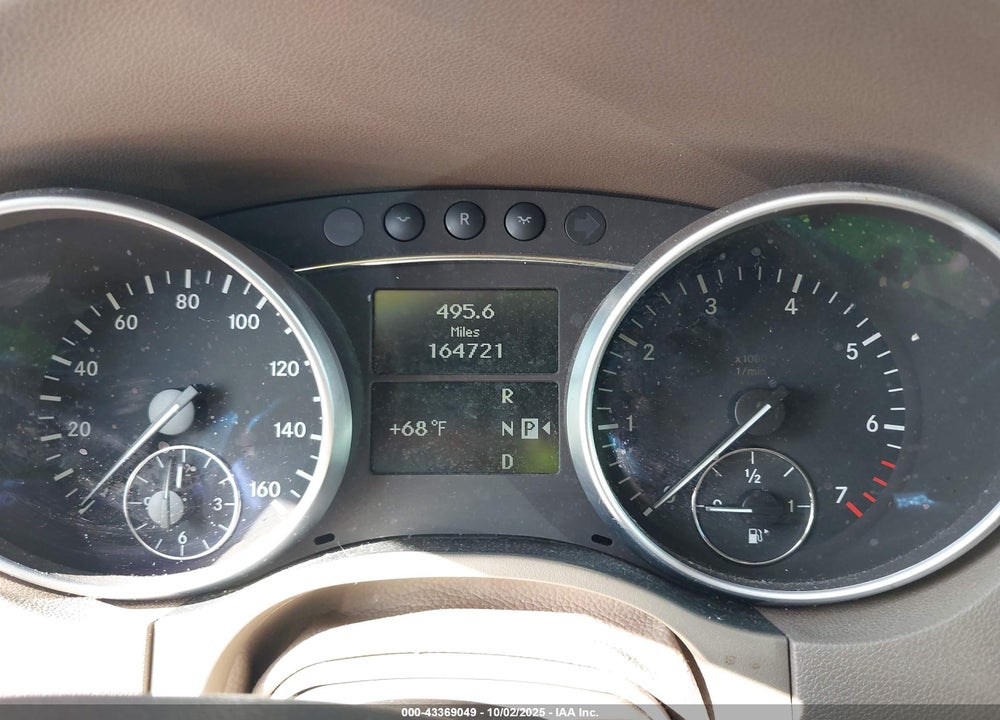 2009 MERCEDES-BENZ ML-CLASS VIN: 4JGBB86E69A490709