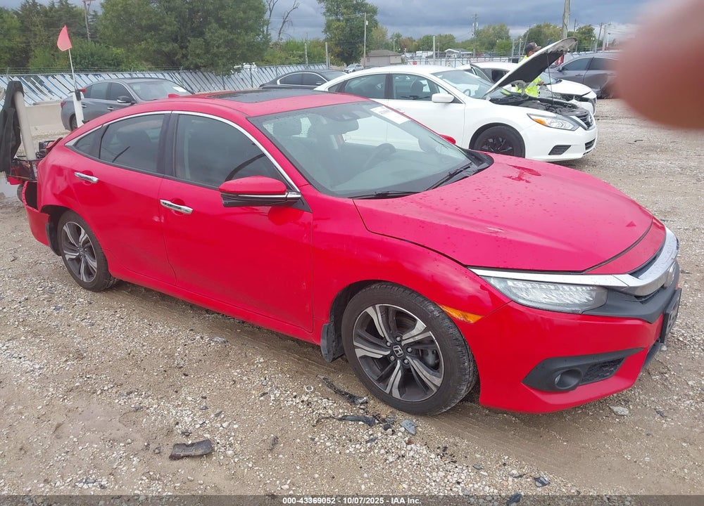 2016 HONDA CIVIC TOURING VIN: 2HGFC1F98GH636279