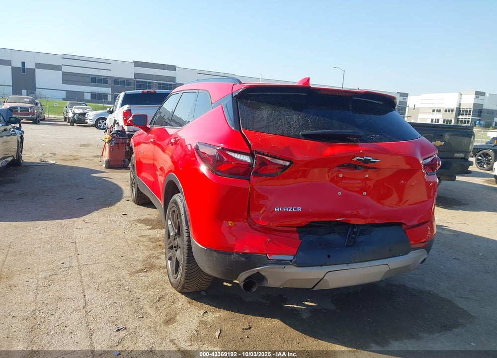 2020 CHEVROLET BLAZER VIN: 3GNKBBRA7LS659529
