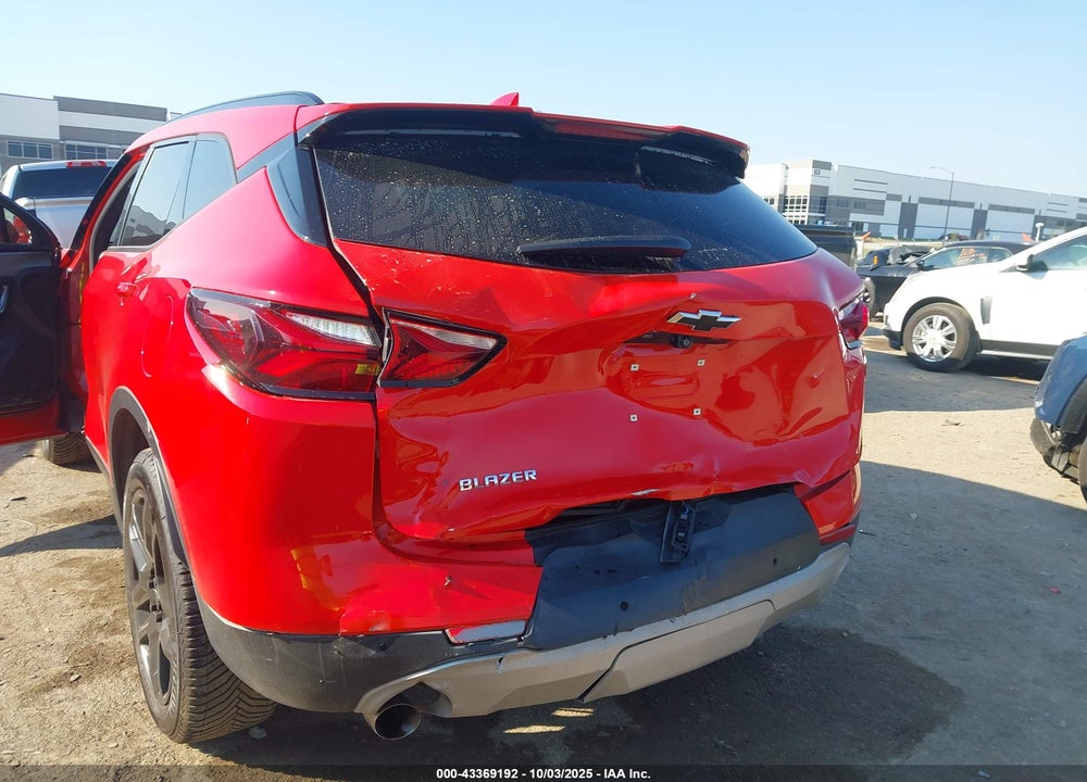 2020 CHEVROLET BLAZER VIN: 3GNKBBRA7LS659529