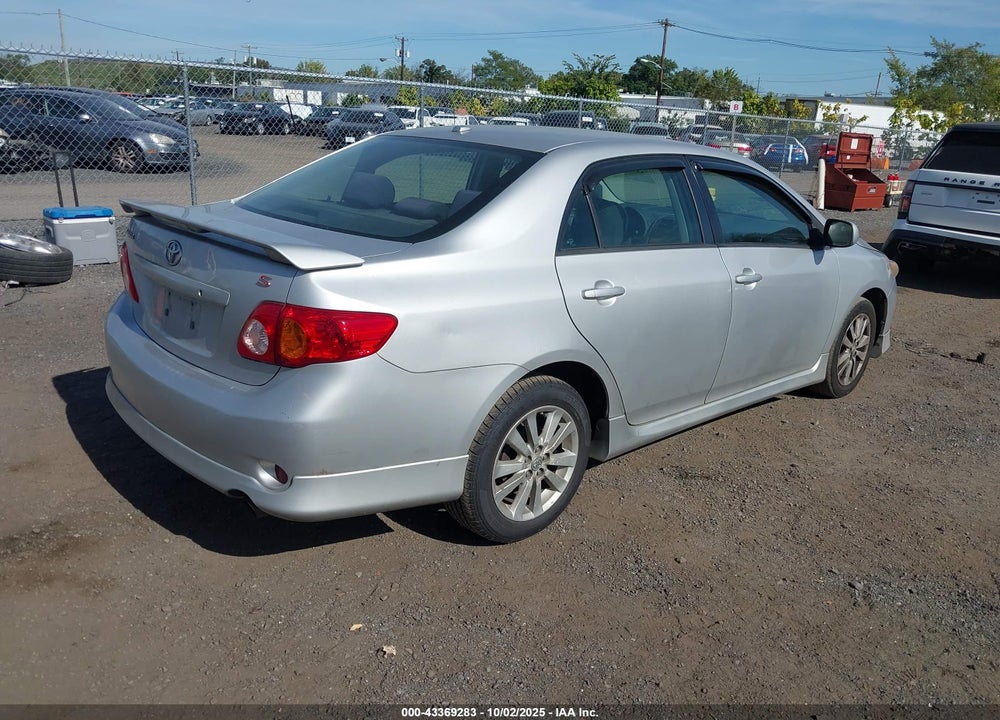 2009 TOYOTA COROLLA S VIN: 2T1BU40E29C122717
