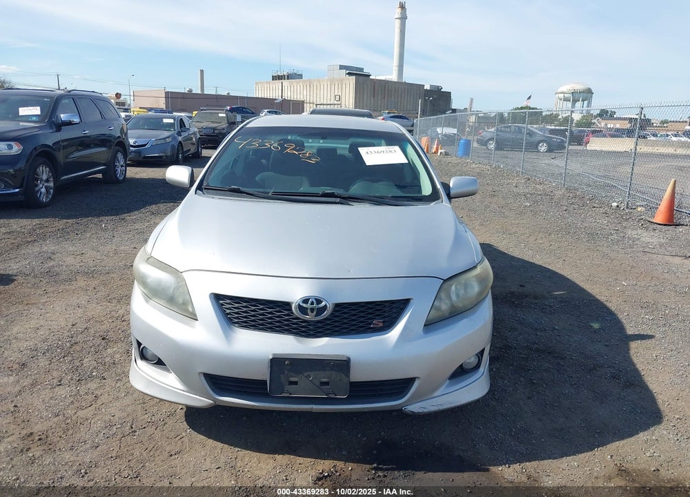 2009 TOYOTA COROLLA S VIN: 2T1BU40E29C122717