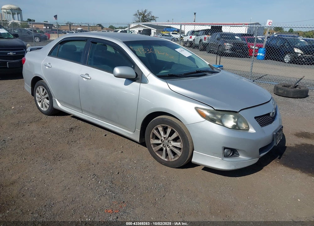 2009 TOYOTA COROLLA S VIN: 2T1BU40E29C122717