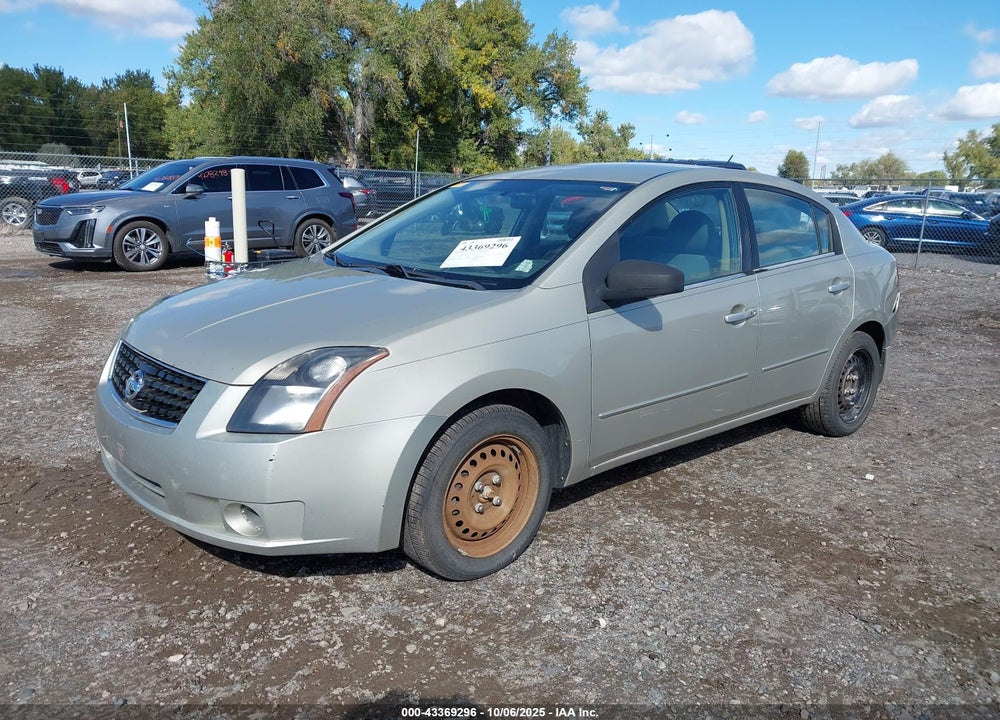 2008 NISSAN SENTRA VIN: 3N1AB61E88L640664