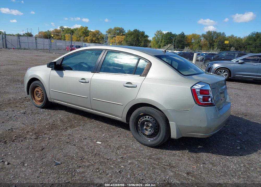 2008 NISSAN SENTRA VIN: 3N1AB61E88L640664