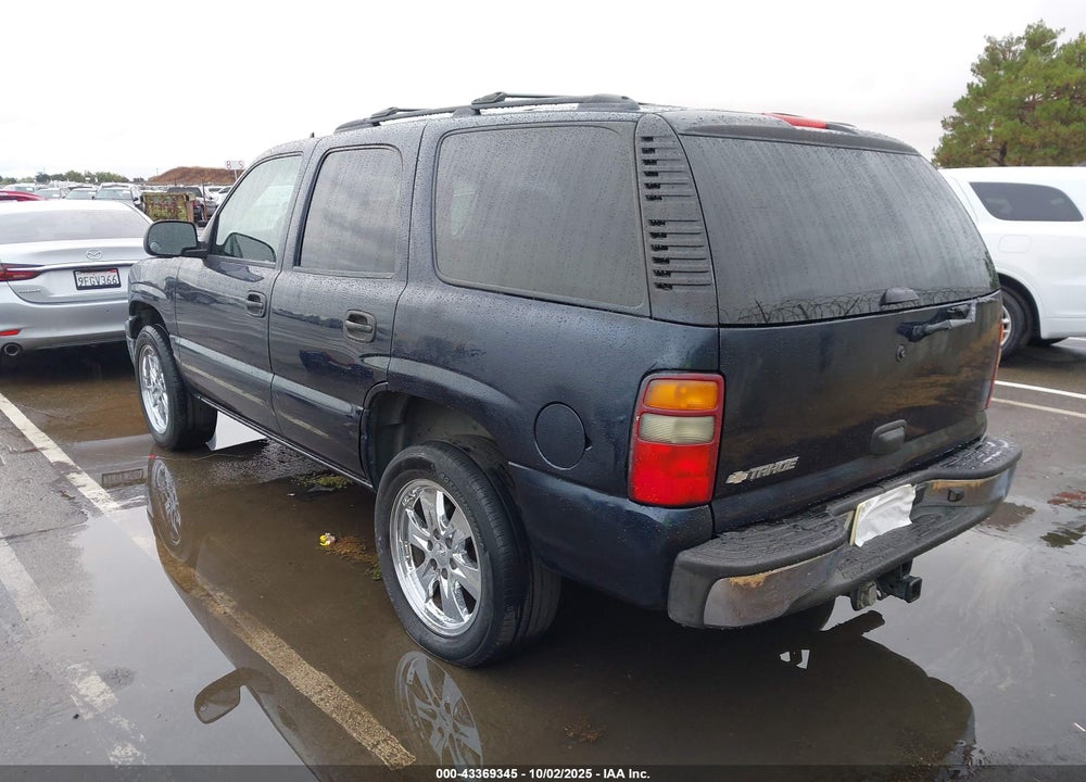 2006 CHEVROLET TAHOE LS VIN: 1GNEC13V56J101118