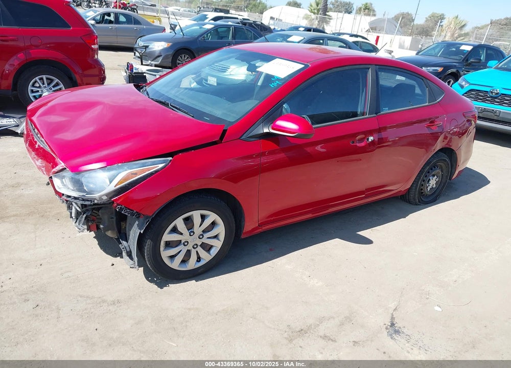 2018 HYUNDAI ACCENT VIN: 3KPC24A33JE015446