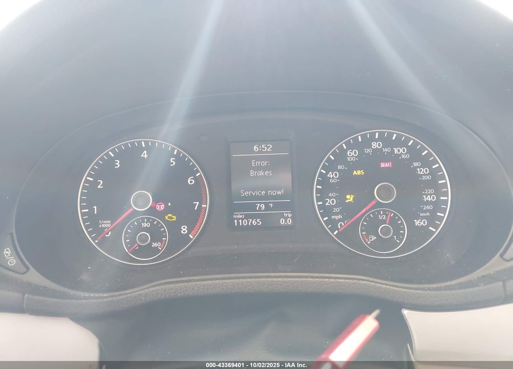 2012 VOLKSWAGEN PASSAT VIN: 1VWBM7A37CC046567