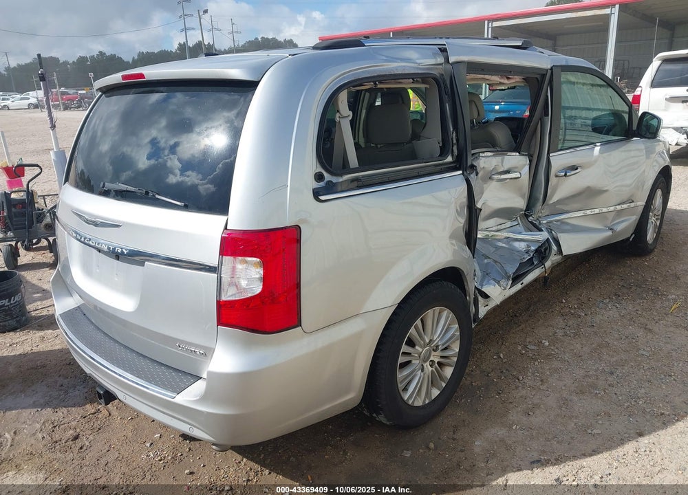 2012 CHRYSLER TOWN & COUNTRY VIN: 2C4RC1GG6CR192221