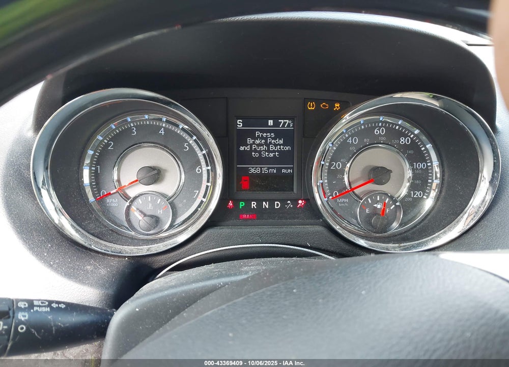 2012 CHRYSLER TOWN & COUNTRY VIN: 2C4RC1GG6CR192221