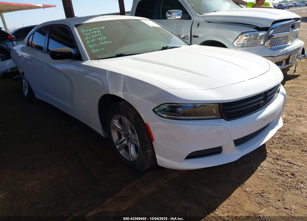 2023 DODGE CHARGER SXT VIN: 2C3CDXBG4PH589052