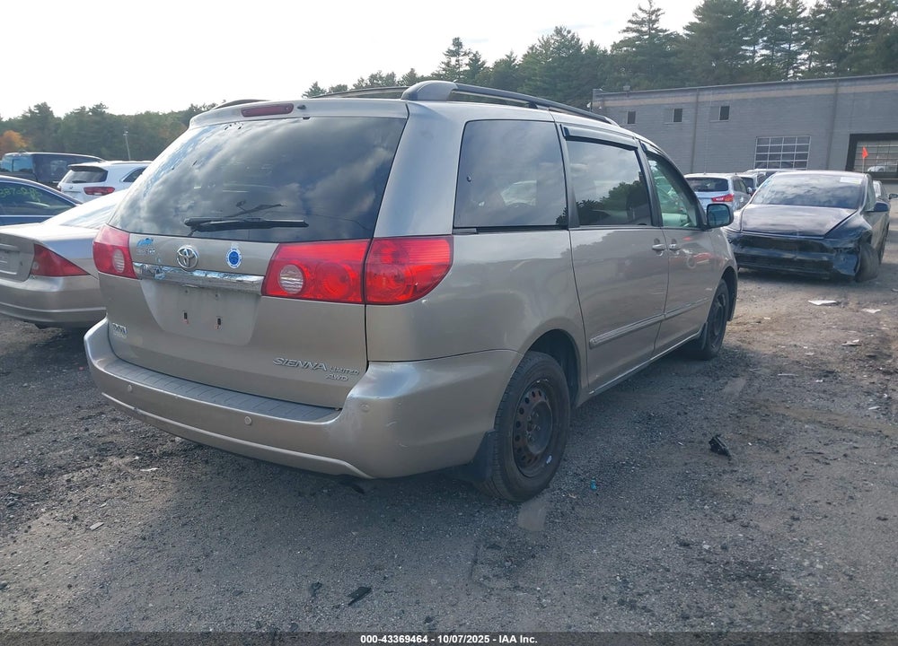 2008 TOYOTA SIENNA LIMITED VIN: 5TDBK22C48S016720