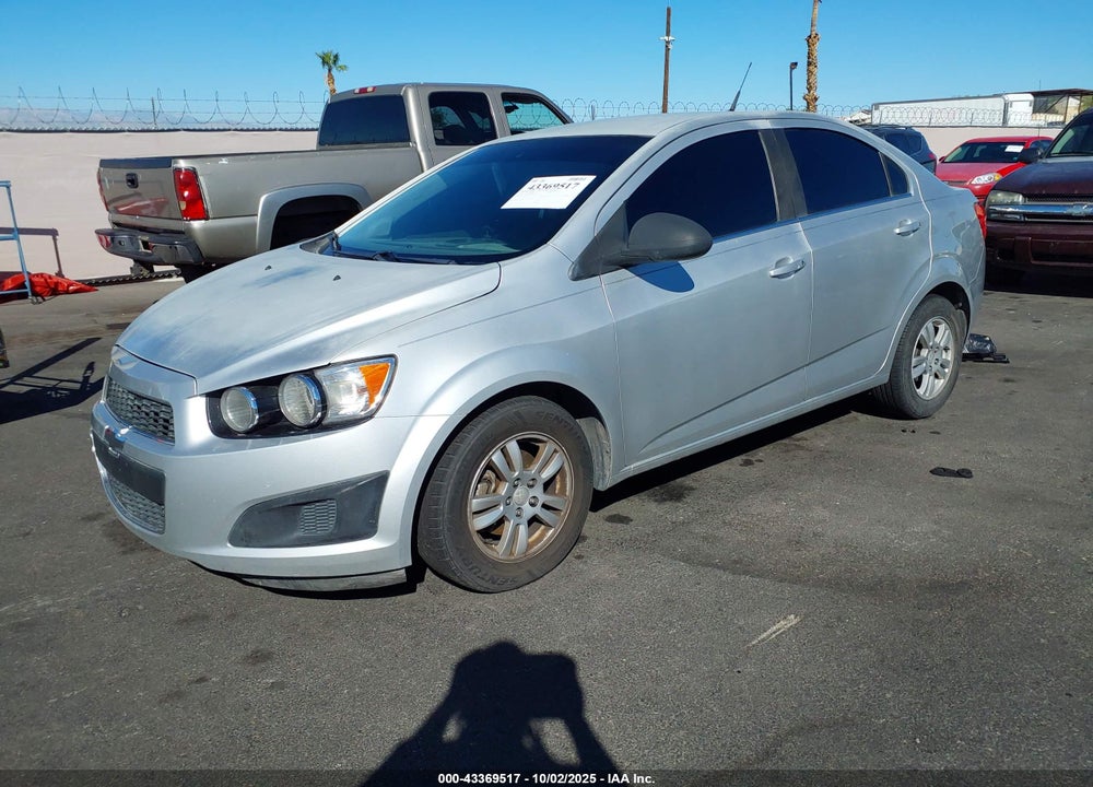2013 CHEVROLET SONIC VIN: 1G1JC5SH1D4114821