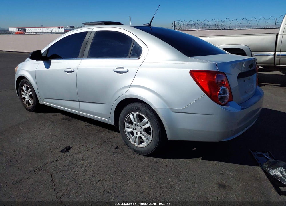 2013 CHEVROLET SONIC VIN: 1G1JC5SH1D4114821