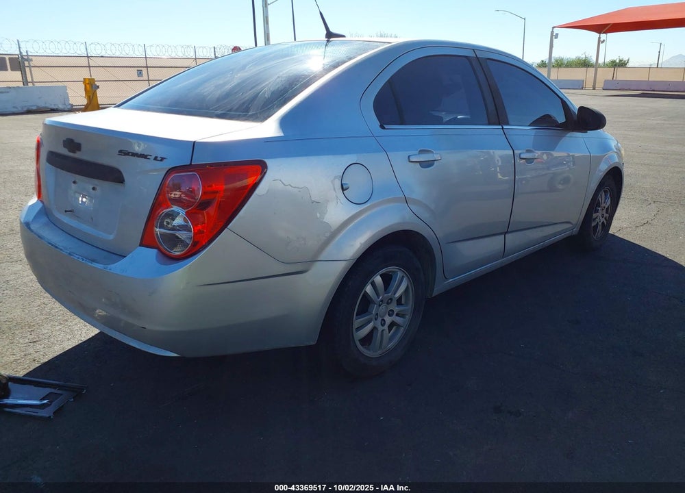 2013 CHEVROLET SONIC VIN: 1G1JC5SH1D4114821