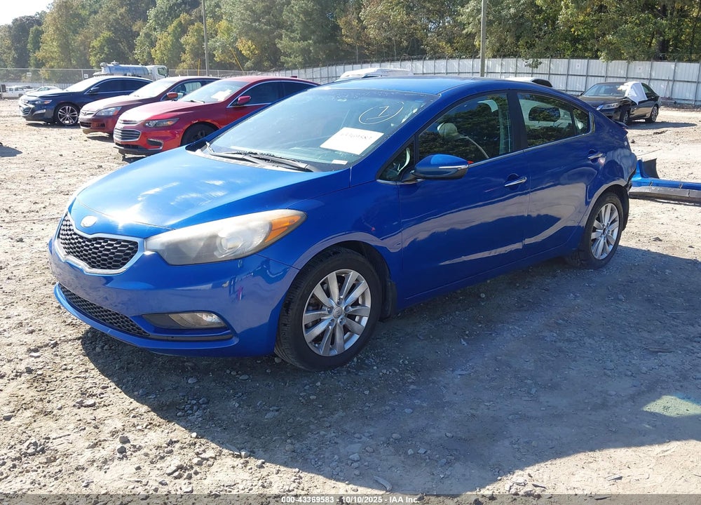 2014 KIA FORTE EX VIN: KNAFX4A87E5106390