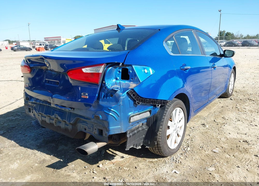 2014 KIA FORTE EX VIN: KNAFX4A87E5106390