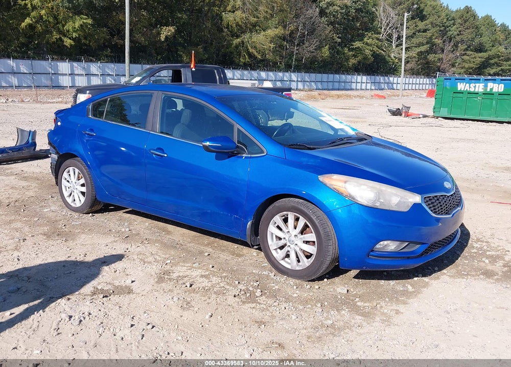 2014 KIA FORTE EX VIN: KNAFX4A87E5106390