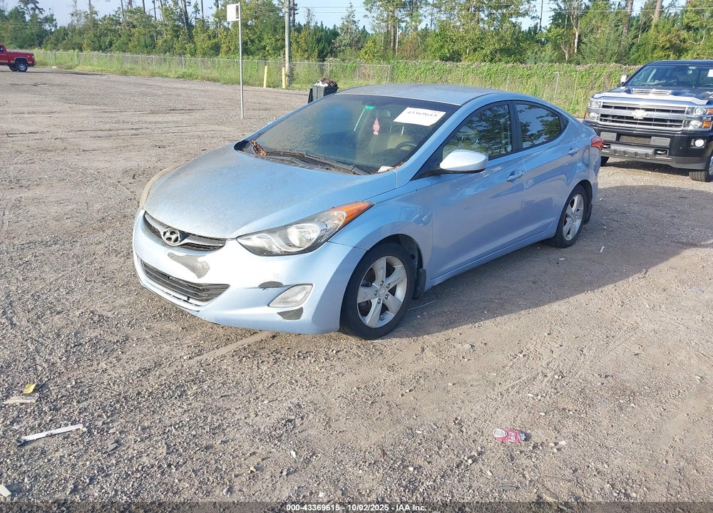 2013 HYUNDAI ELANTRA VIN: KMHDH4AE7DU522789