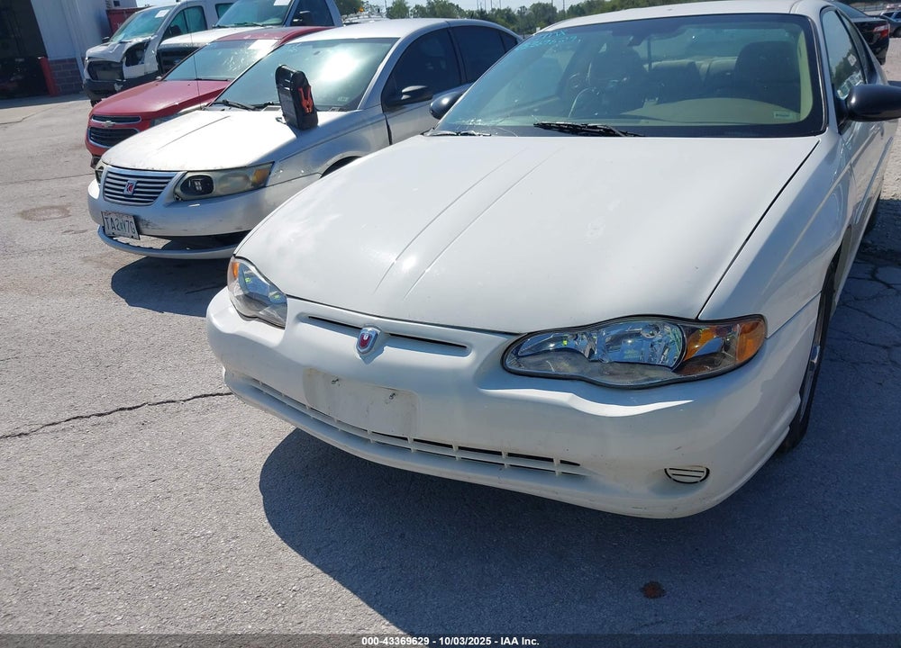 2004 CHEVROLET MONTE CARLO VIN: 2G1WW12EX49428394