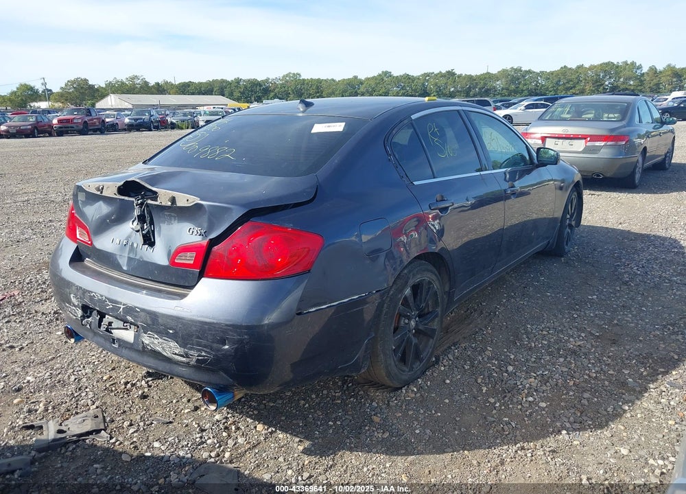 2008 INFINITI G35X VIN: JNKBV61F48M254801