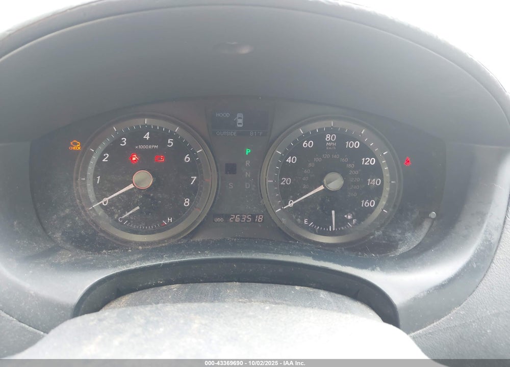 2007 LEXUS ES 350 VIN: JTHBJ46G472149493