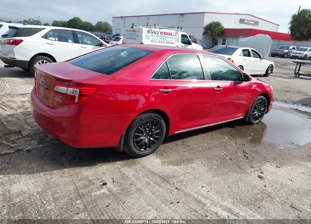 2013 TOYOTA CAMRY LE VIN: 4T1BF1FK6DU677182