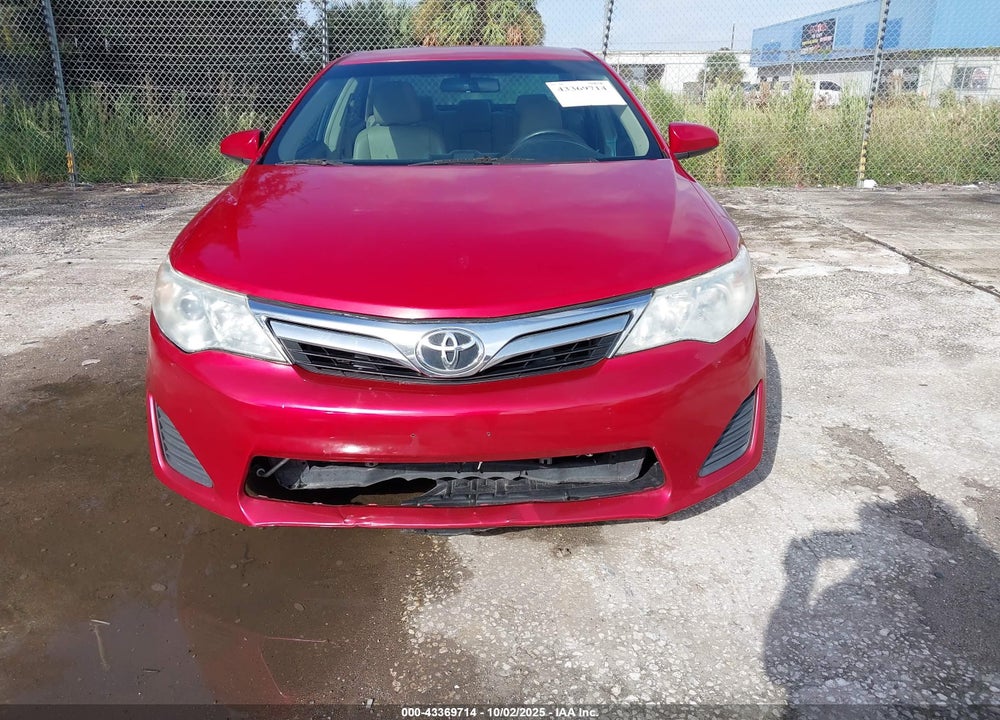 2013 TOYOTA CAMRY LE VIN: 4T1BF1FK6DU677182