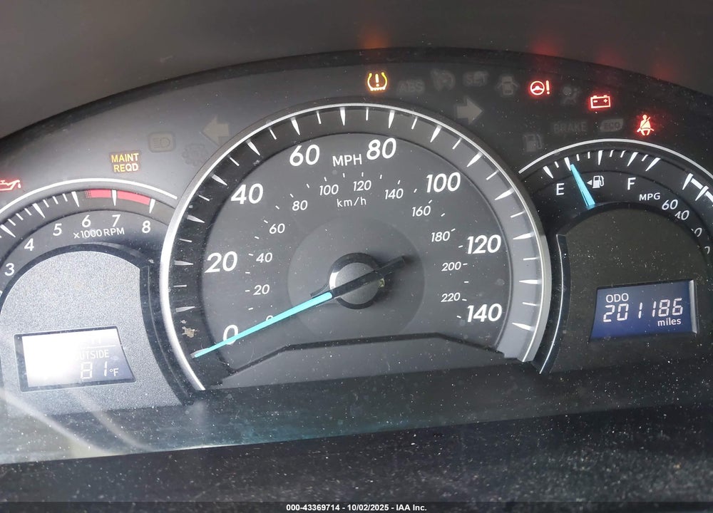 2013 TOYOTA CAMRY LE VIN: 4T1BF1FK6DU677182