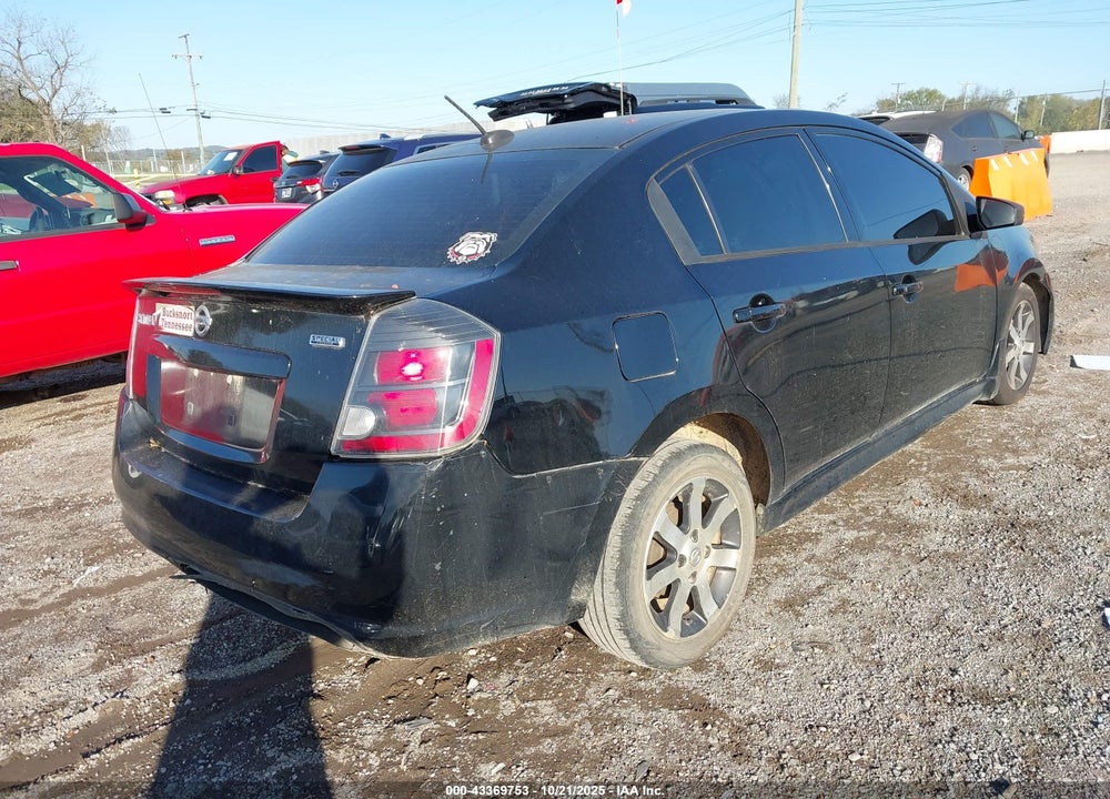 2012 NISSAN SENTRA 2.0 SR VIN: 3N1AB6AP2CL671628