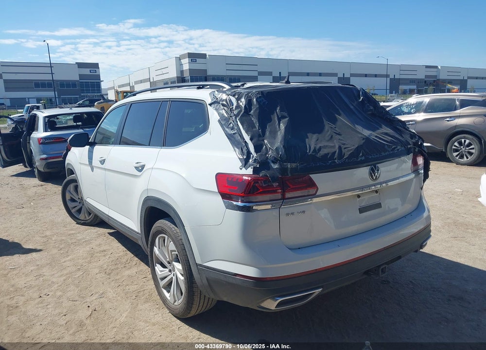 2021 VOLKSWAGEN ATLAS 3.6L V6 SE W/TECHNOLOGY VIN: 1V2JR2CA1MC591596