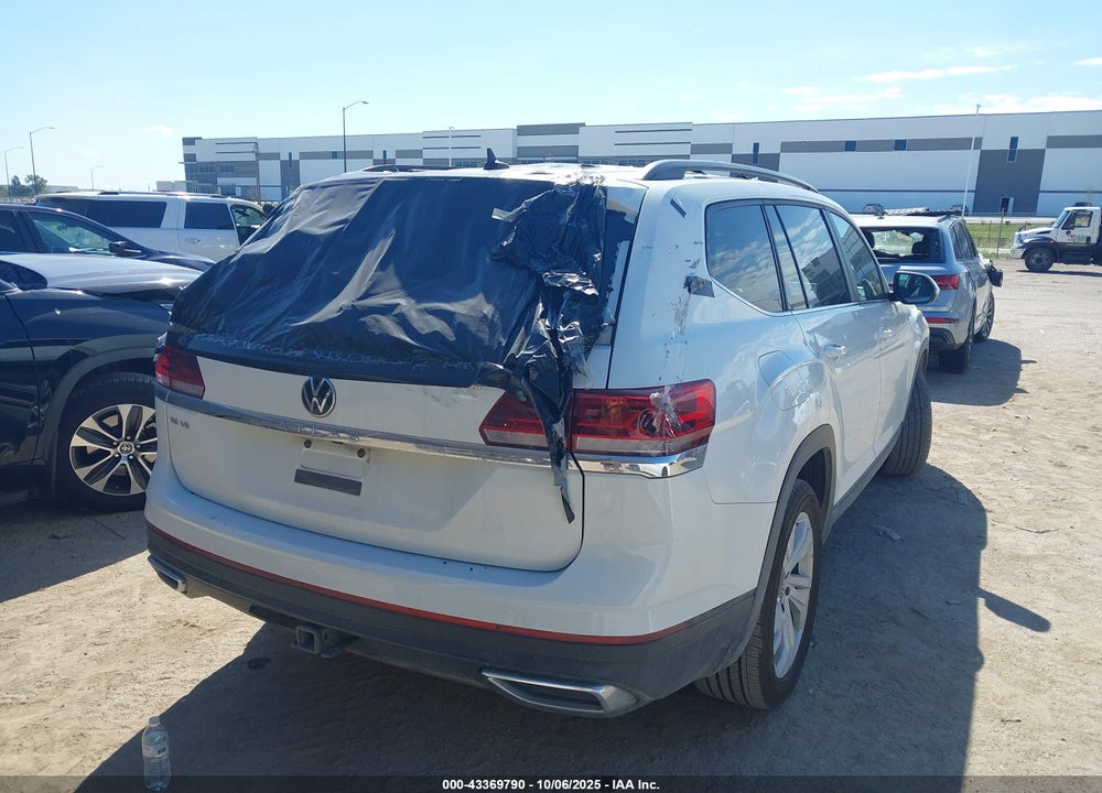 2021 VOLKSWAGEN ATLAS 3.6L V6 SE W/TECHNOLOGY VIN: 1V2JR2CA1MC591596