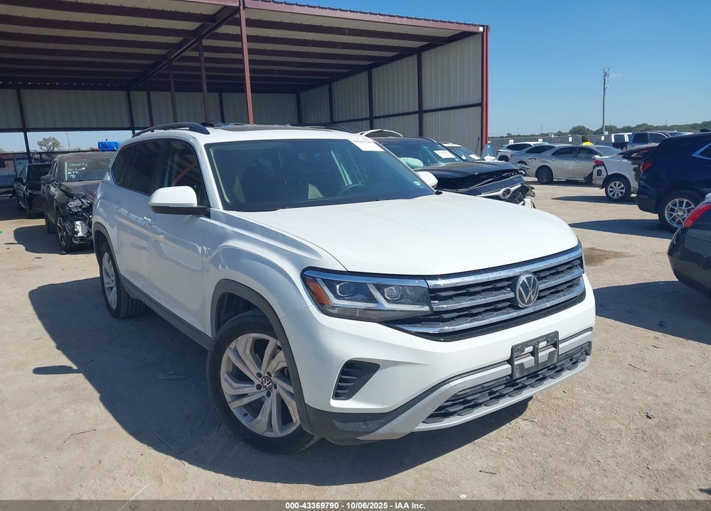 2021 VOLKSWAGEN ATLAS 3.6L V6 SE W/TECHNOLOGY VIN: 1V2JR2CA1MC591596