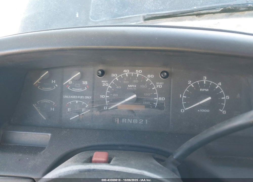 1992 FORD F150 VIN: 1FTEX14H3NKB13122