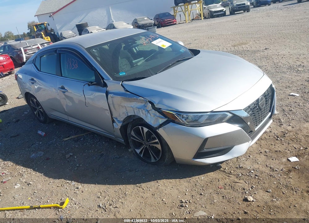 2021 NISSAN SENTRA SV XTRONIC CVT VIN: 3N1AB8CV2MY237320