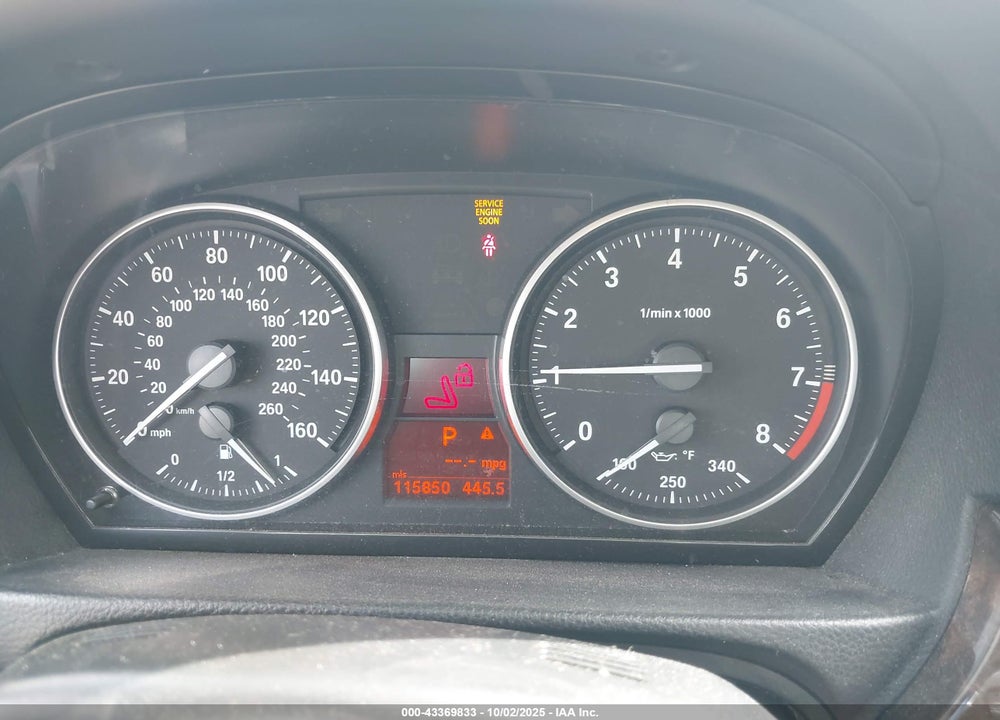 2010 BMW 328I VIN: WBAWR3C50AP462394
