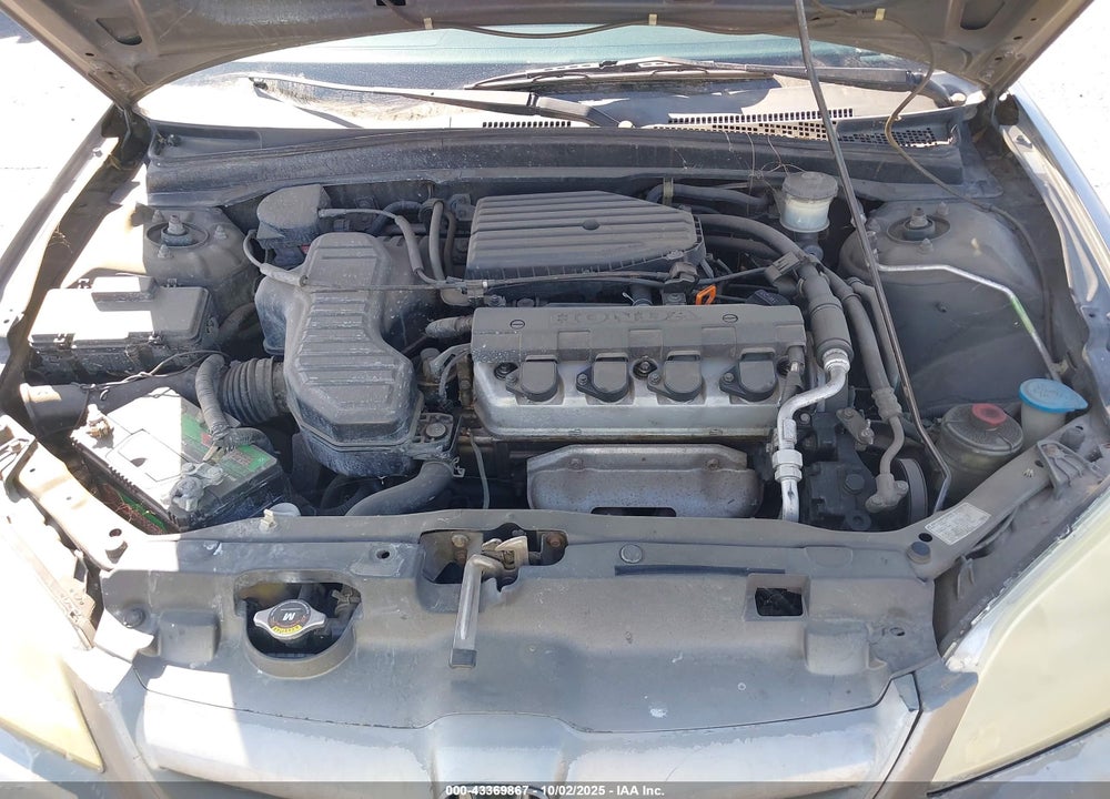 2004 HONDA CIVIC LX VIN: 2HGES16574H509577