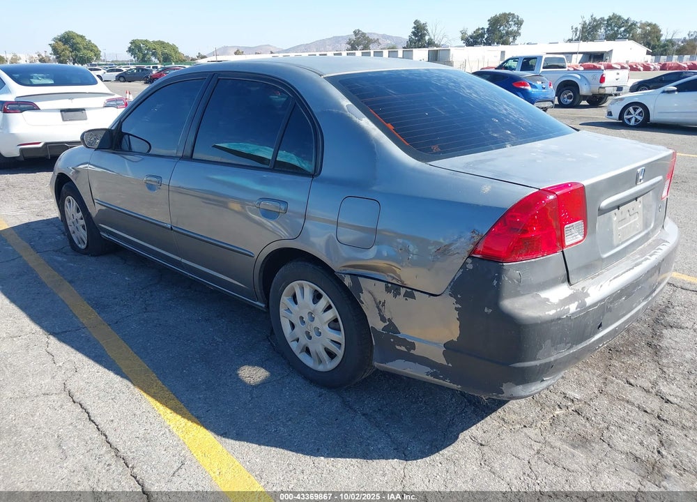2004 HONDA CIVIC LX VIN: 2HGES16574H509577