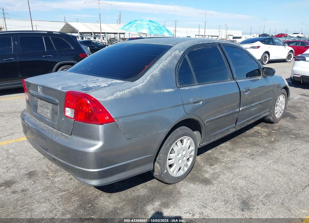 2004 HONDA CIVIC LX VIN: 2HGES16574H509577
