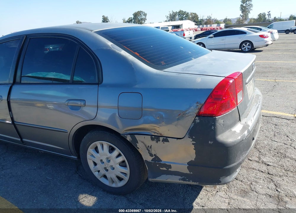 2004 HONDA CIVIC LX VIN: 2HGES16574H509577