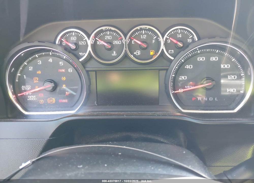 2019 CHEVROLET SILVERADO 1500 LTZ VIN: 1GCUYGED1KZ390152