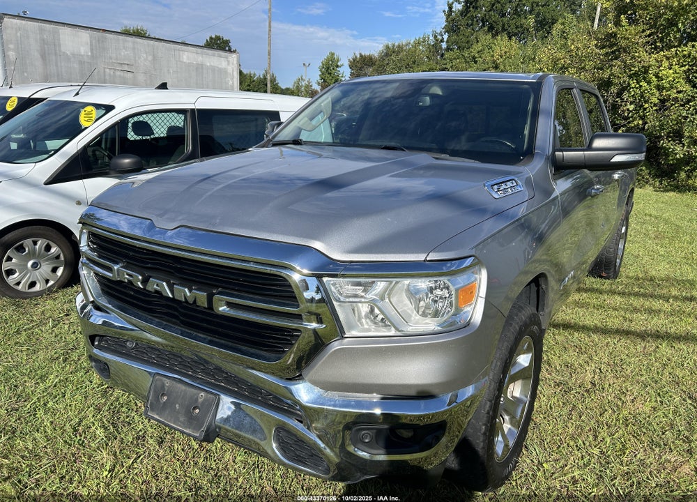 2019 RAM 1500 BIG HORN/LONE STAR 4X4 5'7 BOX VIN: 1C6SRFFT8KN668838