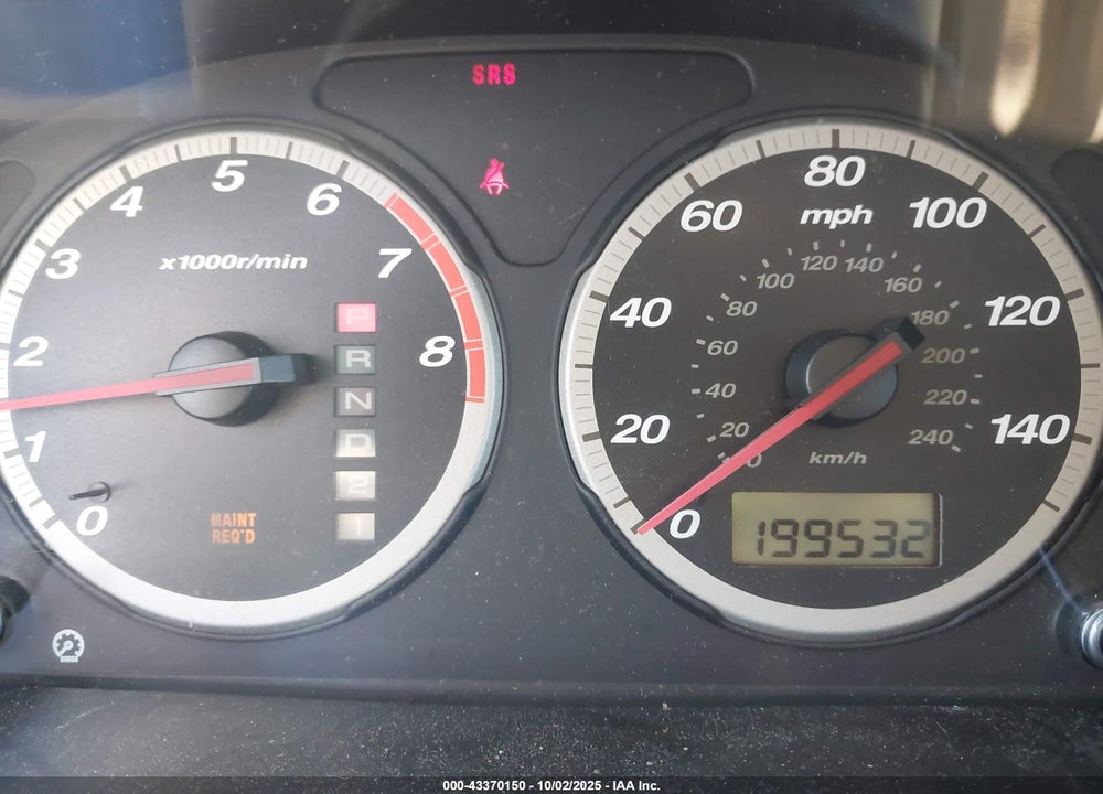 2002 HONDA CR-V EX VIN: JHLRD78872C016330