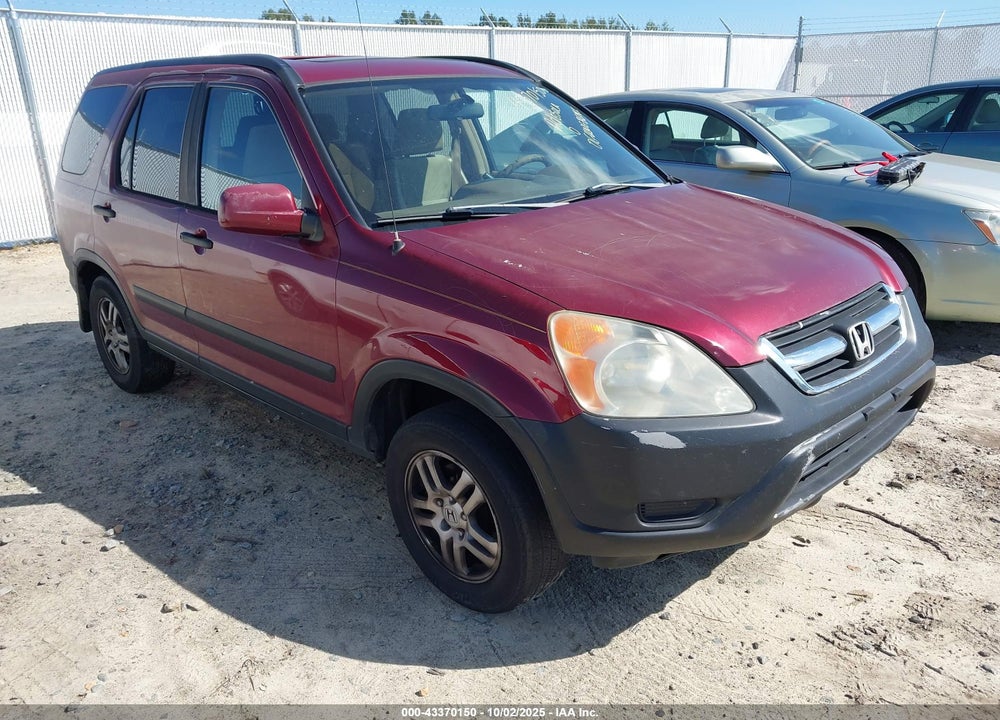 2002 HONDA CR-V EX VIN: JHLRD78872C016330
