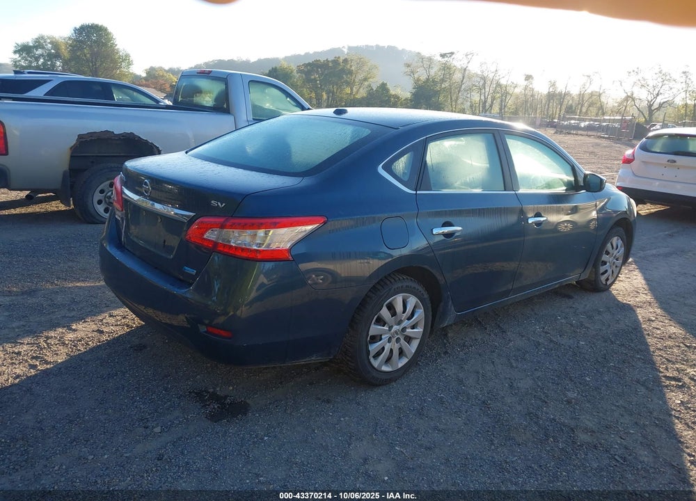 2014 NISSAN SENTRA SV VIN: 3N1AB7AP8EL644491