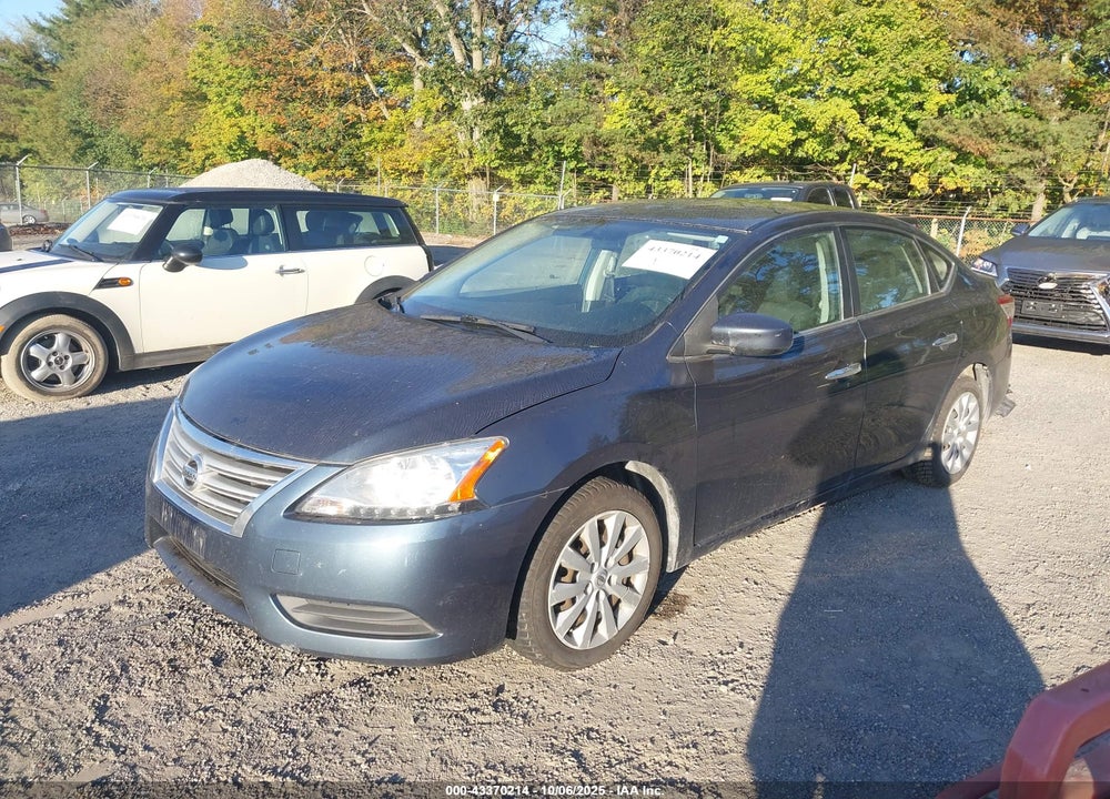 2014 NISSAN SENTRA SV VIN: 3N1AB7AP8EL644491