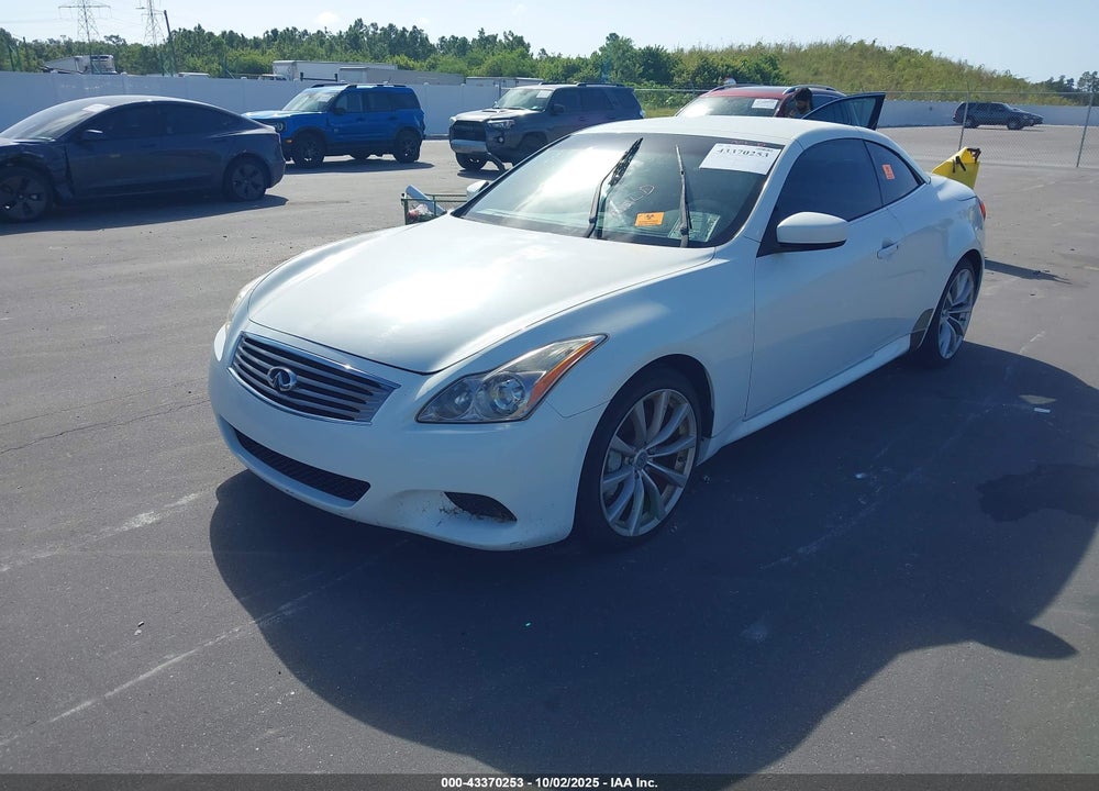 2010 INFINITI G37 VIN: JN1CV6FEXAM350818