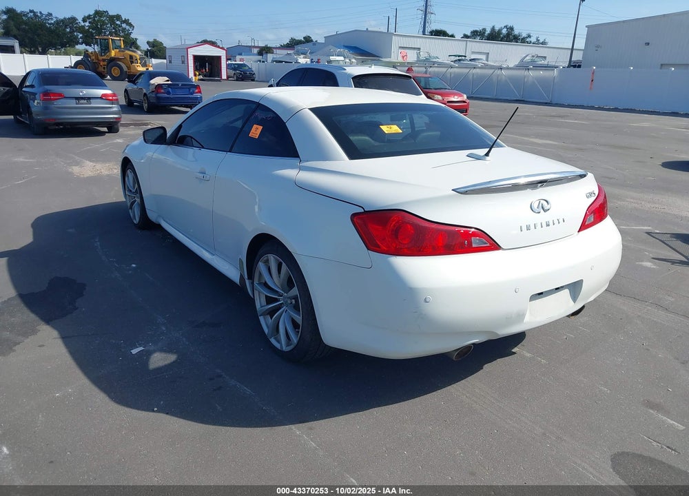 2010 INFINITI G37 VIN: JN1CV6FEXAM350818