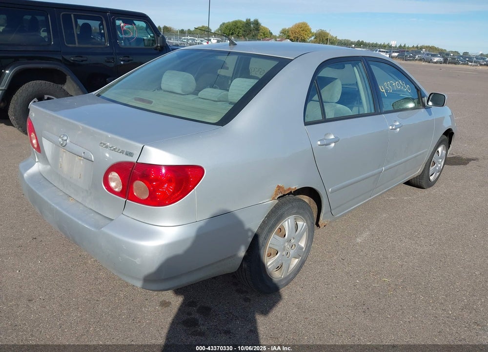 2005 TOYOTA COROLLA LE VIN: 1NXBR32E55Z421099