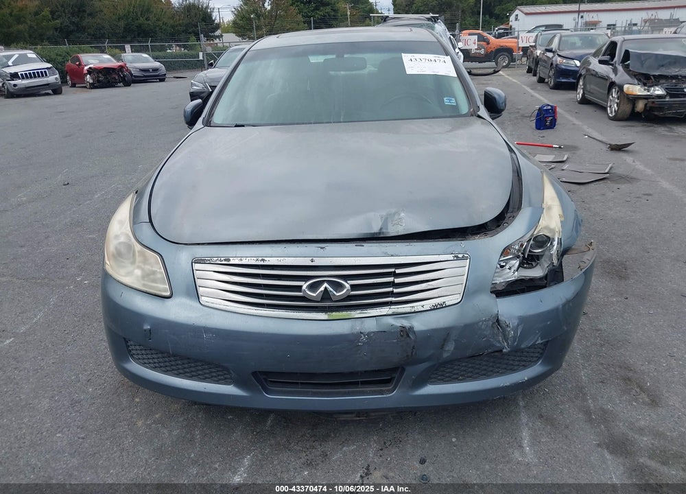 2007 INFINITI G35X VIN: JNKBV61F27M822980